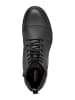 Geox Leder-Boots "Rhadalf" in Schwarz