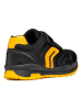 Geox Sneakers "Pavel" in Schwarz/ Orange