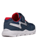 Geox Sneakers "New Torque" in Dunkelblau/ Silber