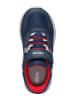 Geox Sneakers "New Torque" in Dunkelblau/ Silber