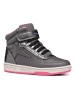 Geox Sneakers "Maltin" in Grau/ Pink
