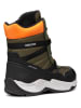 Geox Winterboots "Sentiero" in Khaki/ Orange