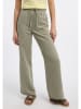 ELBSAND Spodnie "Wania" w kolorze khaki