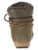 Moon Boot Leren winterboots "Low" kaki