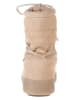Moon Boot Leren winterboots "Ltrack" beige
