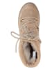 Moon Boot Leren winterboots "Ltrack" beige