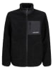 JACK & JONES Junior Kurtka pluszowa "Versterbro" w kolorze czarnym