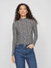 Vila Longsleeve in Schwarz/ Creme