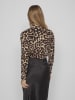 Vila Longsleeve in Beige/ Schwarz