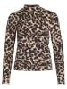 Vila Longsleeve in Beige/ Schwarz