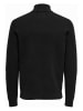 ONLY & SONS Sweter w kolorze czarnym