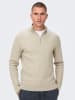 ONLY & SONS Sweter w kolorze beżowym