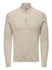 ONLY & SONS Sweter w kolorze beżowym