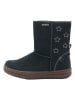 El Naturalista Leren winterlaarzen donkerblauw