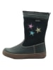 El Naturalista Leren winterlaarzen donkerblauw