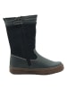 El Naturalista Leren winterlaarzen donkerblauw