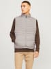 Jack & Jones Doorgestikte bodywarmer "Estate" grijs