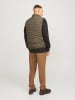 Jack & Jones Kamizelka pikowana "Estate" w kolorze szarobrązowym