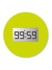 Pebbly Digitaler Timer in Grün/ Pink - Ø 7 cm