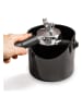 Dreamfarm Kaffeesatzbehälter in Schwarz - (L)15 x (B)13,5 x (H)12,5 cm