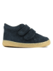 Richter Shoes Leder-Barfußschuhe "Dash Mini" in Dunkelblau