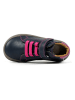 Richter Shoes Leder-Barfußschuhe "Dash" in Dunkelblau