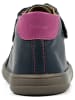 Richter Shoes Leder-Barfußschuhe "Dash" in Dunkelblau
