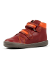 Richter Shoes Leder-Barfußschuhe "Dash" in Rot