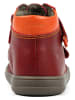Richter Shoes Leder-Barfußschuhe "Dash" in Rot