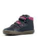 Richter Shoes Leder-Barfußschuhe "Dash" in Dunkelblau