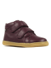 Richter Shoes Leder-Barfußschuhe "Dash" in Bordeaux