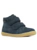 Richter Shoes Leder-Barfußschuhe "Dash" in Dunkelblau