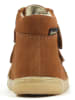 Richter Shoes Leder-Barfußschuhe "Dash" in Hellbraun