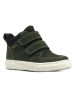 Richter Shoes Leder-Sneakers "Leandro" in Dunkelgrün