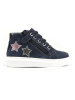 Richter Shoes Leder-Sneakers "Alessa" in Dunkelblau