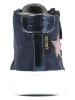 Richter Shoes Leder-Sneakers "Alessa" in Dunkelblau