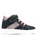 Richter Shoes Leder-Sneakers "Alessa" in Dunkelblau