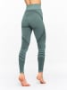 KARI TRAA Functionele wollen legging "Oline" groen