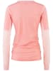 KARI TRAA Wollen longsleeve "Ellen" lichtroze
