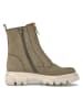 Gabor Leder-Winterstiefeletten in Khaki