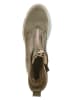 Gabor Leder-Winterstiefeletten in Khaki