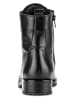 Gabor Leder-Boots in Schwarz