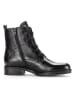 Gabor Leder-Boots in Schwarz