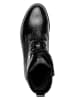 Gabor Leder-Boots in Schwarz