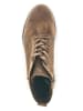 Gabor Leder-Boots in Hellbraun
