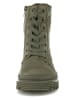 Gabor Leder-Boots in Khaki