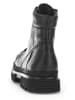 Gabor Leder-Boots in Schwarz