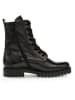 Gabor Leder-Boots in Schwarz