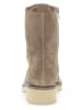 Gabor Leder-Boots in Beige