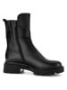 Gabor Leder-Winterstiefeletten in Schwarz